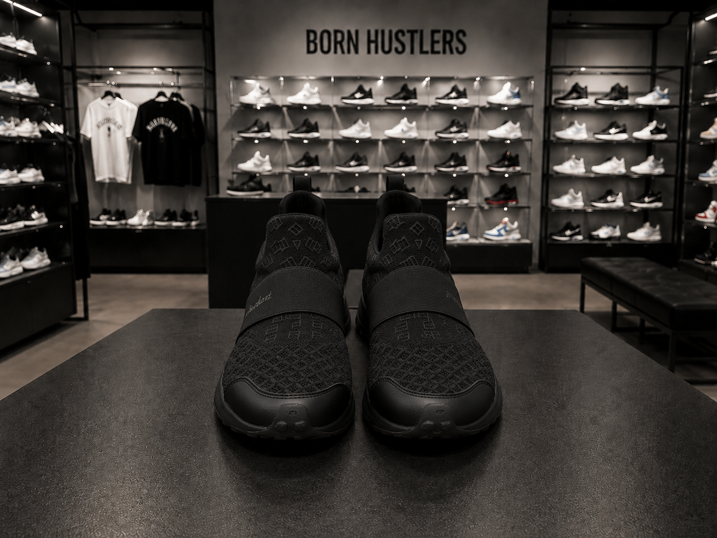 Relentless Executive Sneakers /Blackout Edition