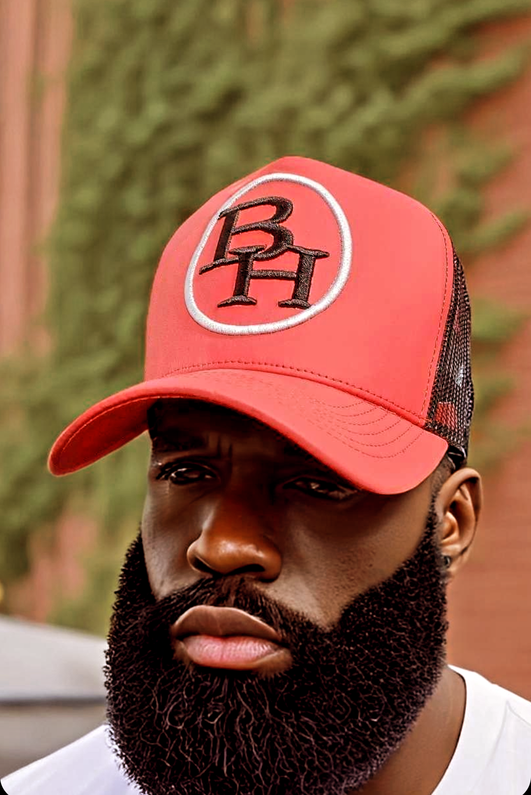 Leather Logo Trucker Hats