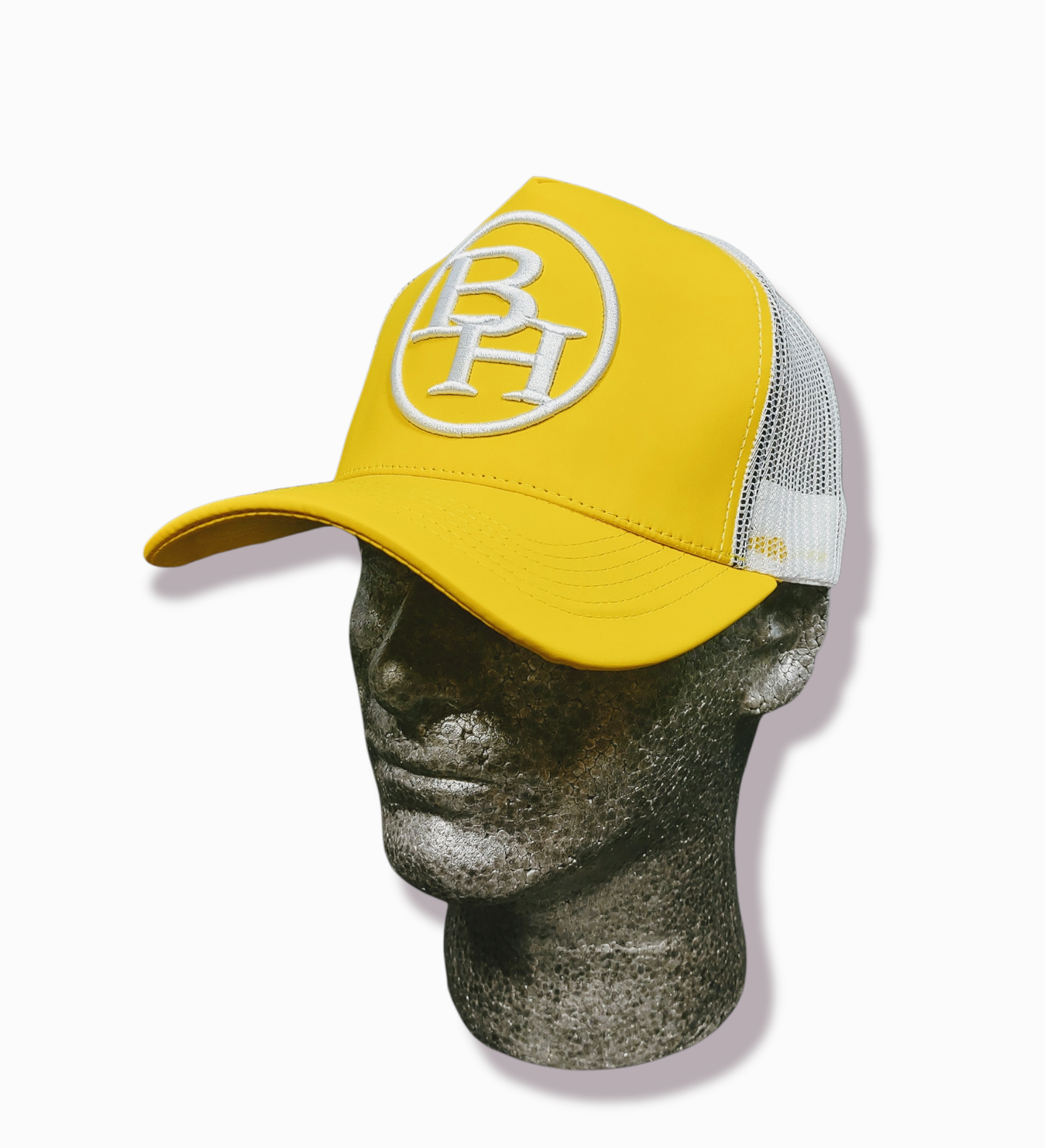 Leather Logo Trucker Hats