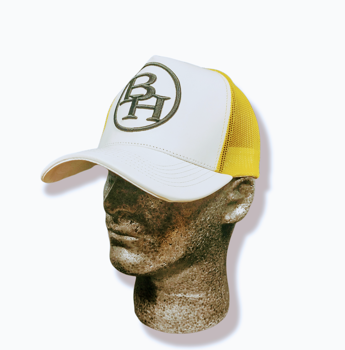 Leather Logo Trucker Hats