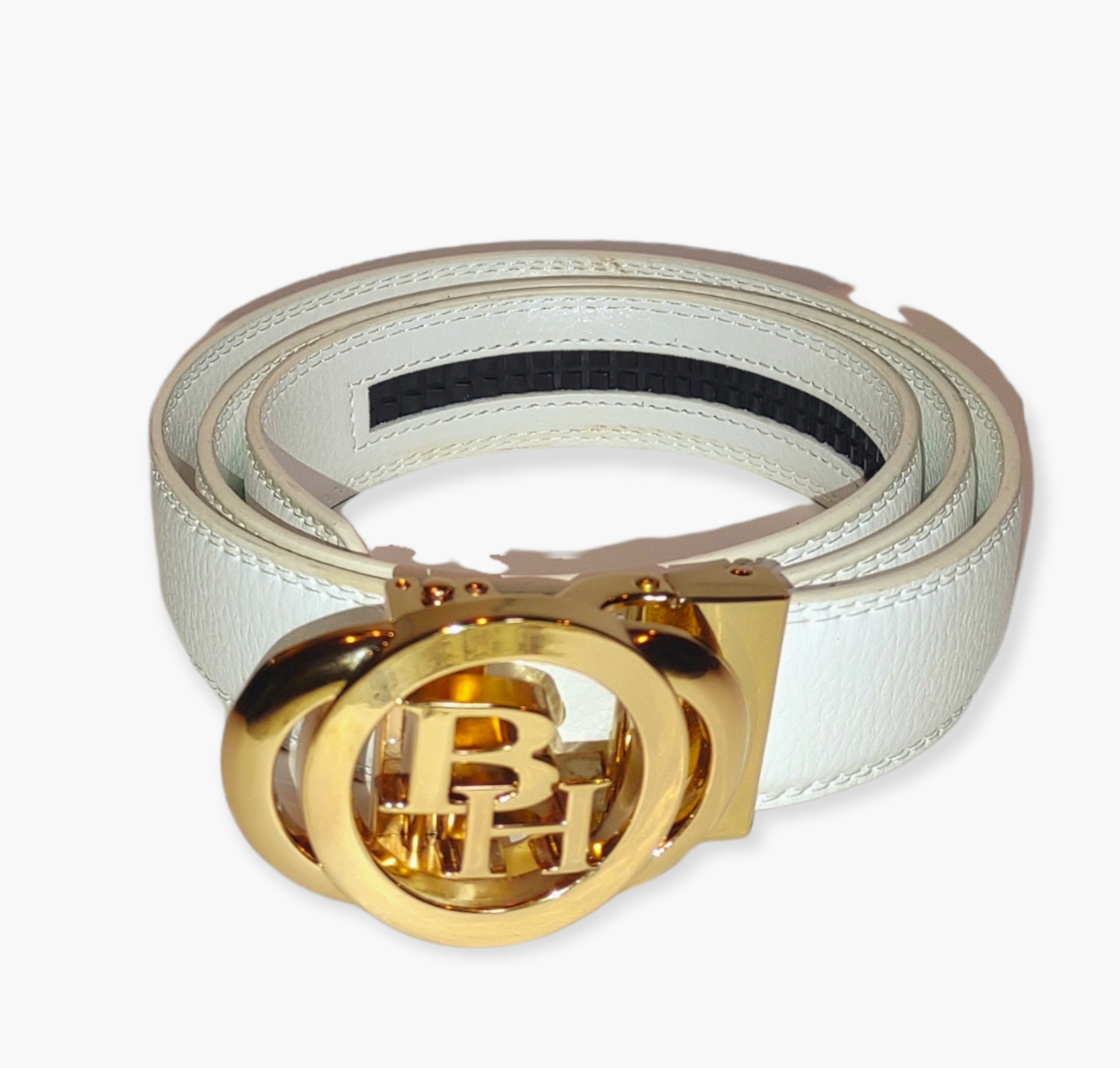 Leather logo Rachet Belts