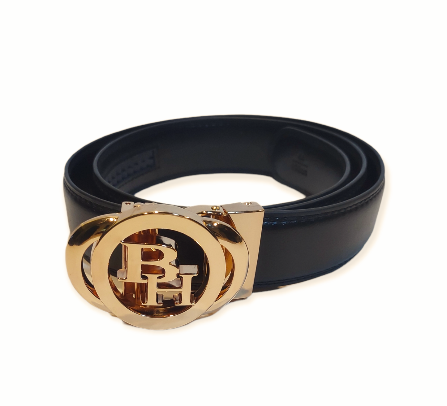 Leather logo Rachet Belts