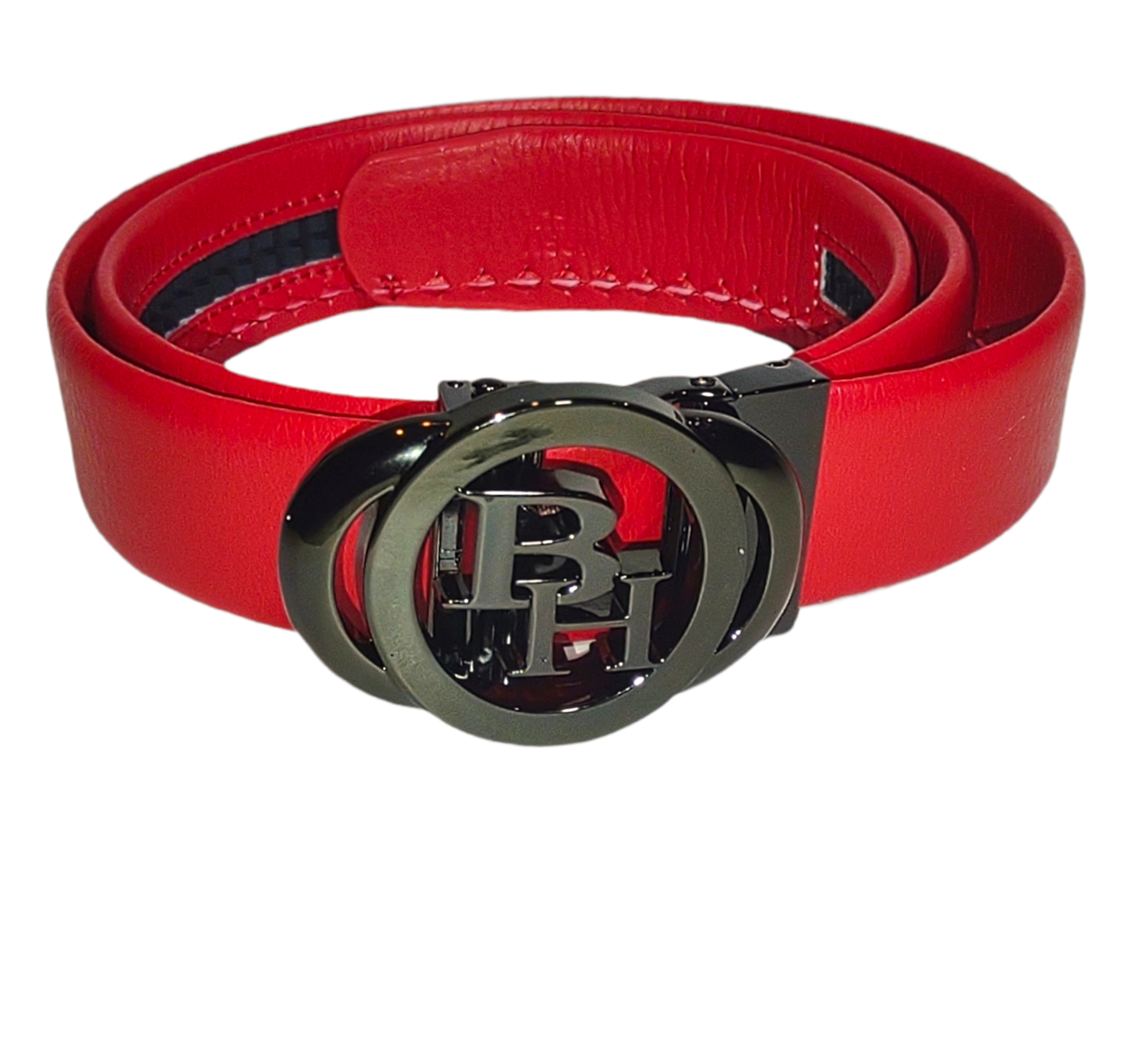Leather logo Rachet Belts