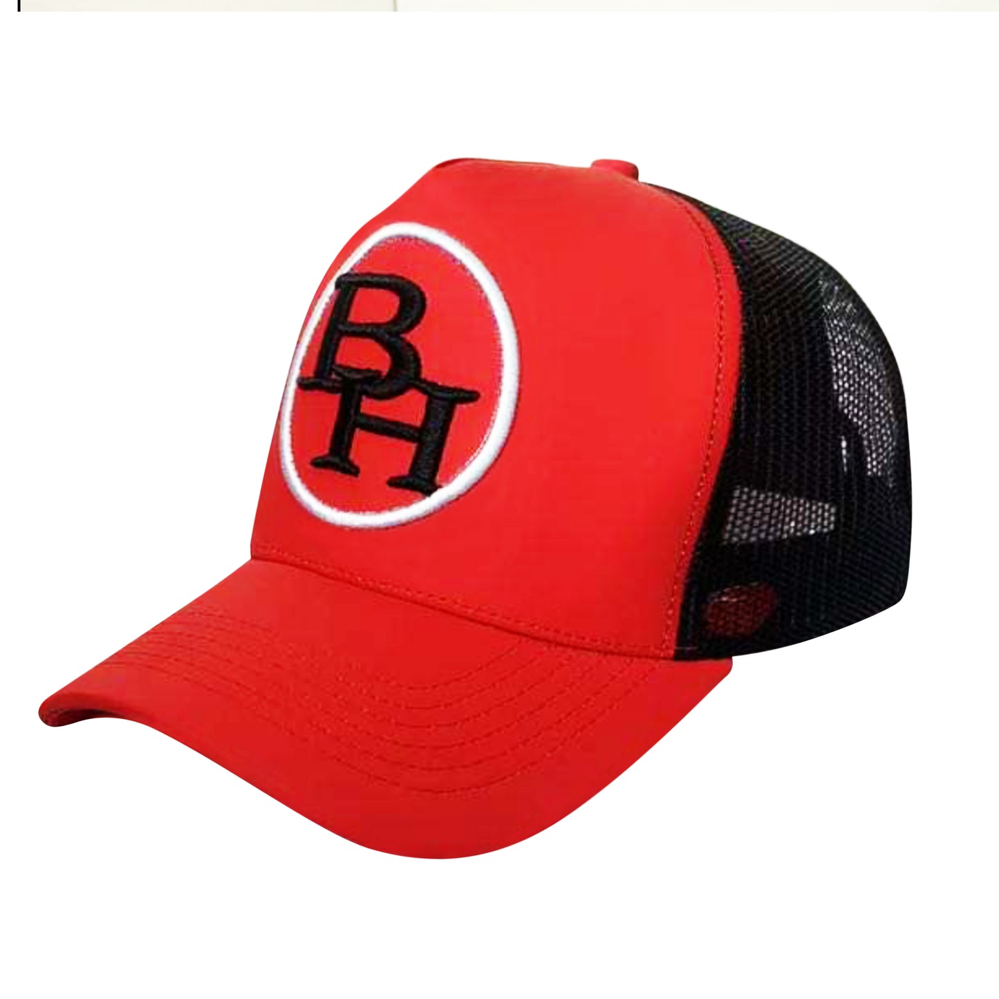 Leather Logo Trucker Hats