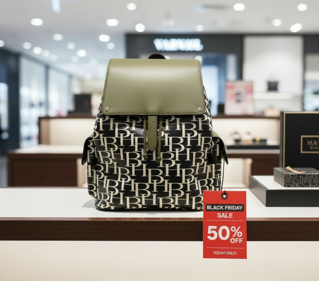 Large Leather Backpack