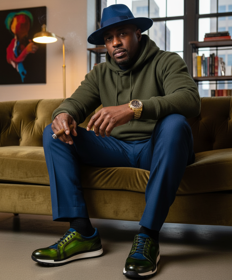 Leather Lace Up Casuals