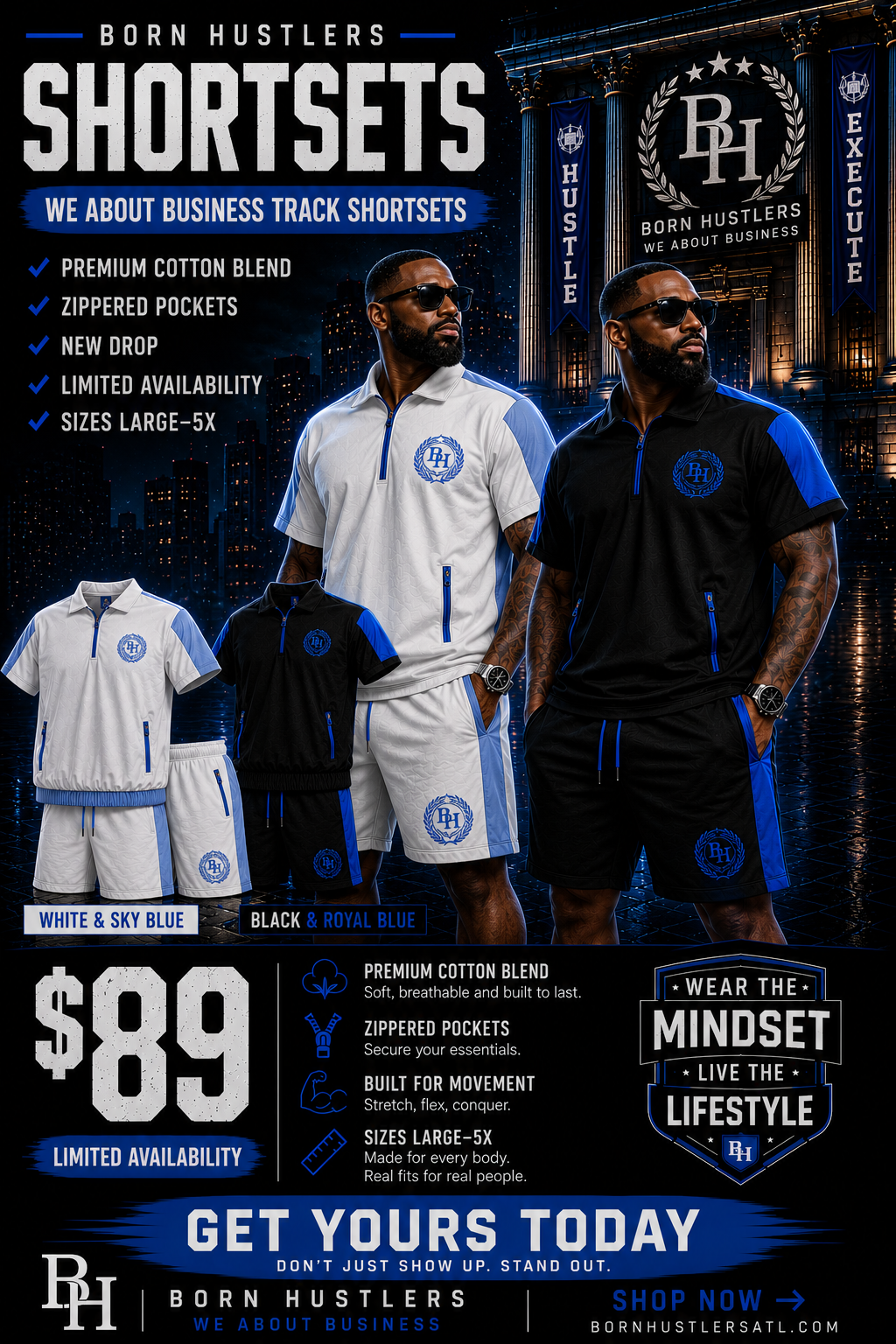 We About Business Track Shortsets