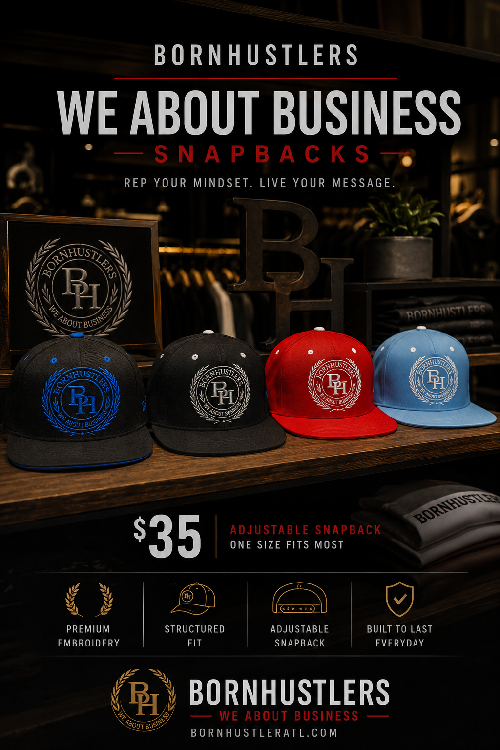 We About Business Snapbacks