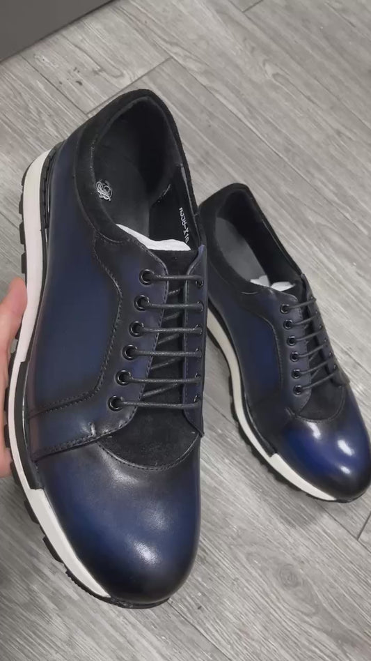 Leather Lace Up Casuals
