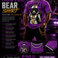 Purple Hustle Bear Shirt