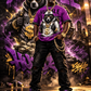 Purple Hustle Bear Shirt