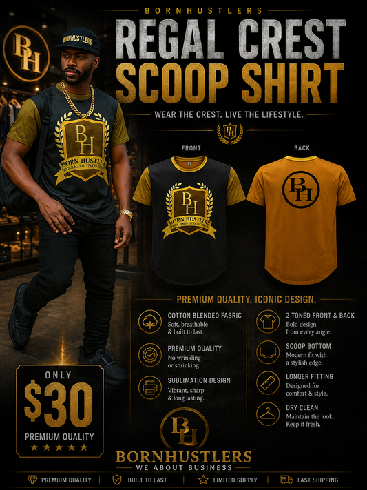 Regal Crest Scoop Shirt