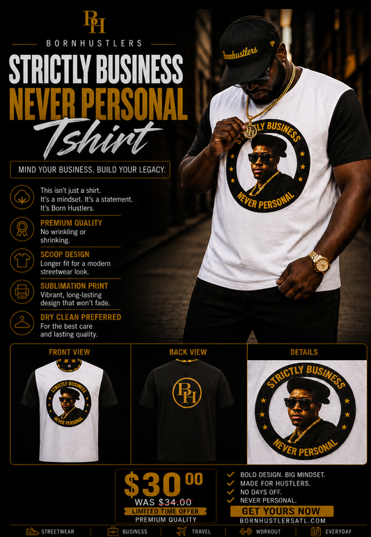 Nino Brown Strictly Business Never Personal shirt
