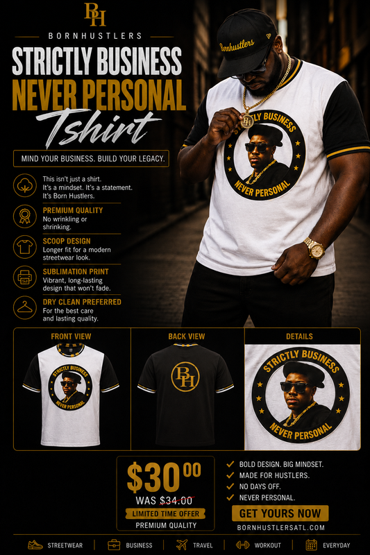 Nino Brown Strictly Business Never Personal shirt